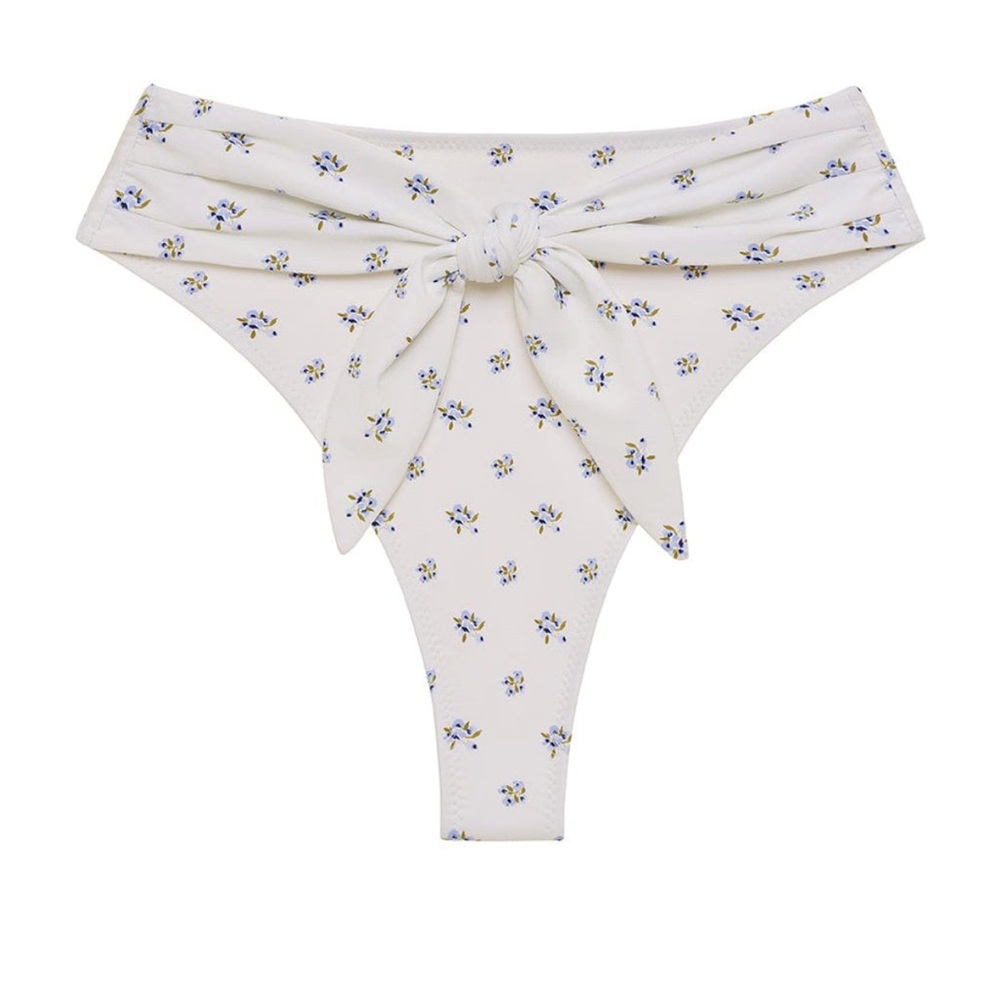 Montce Heidi Floral Paula Tie-Up Bikini Bottom